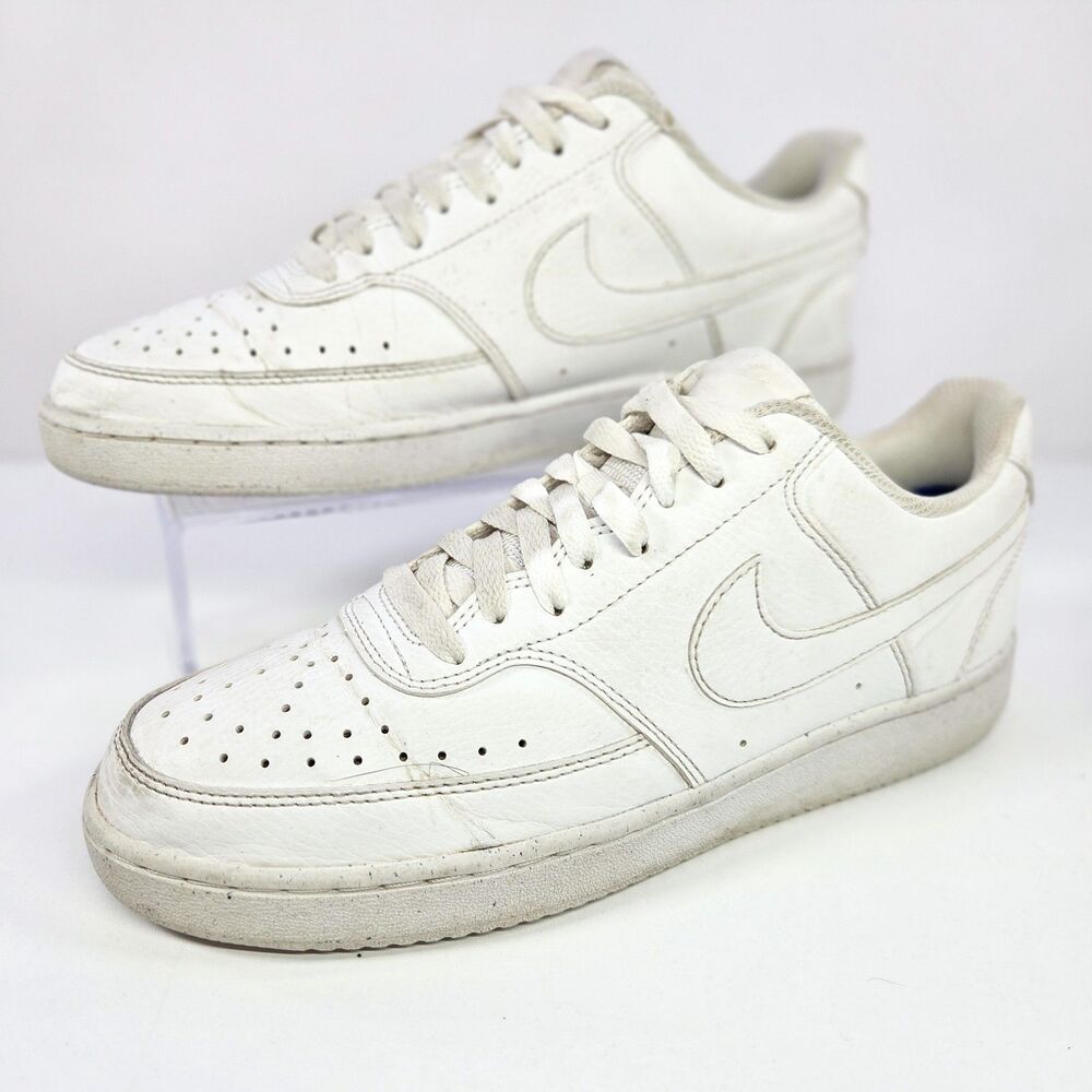 Nike Court Vision Low Triple White DH3158-100 Men’s Size 9.5